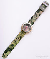 Vida de mariposa floral vintage de Adec reloj | Señoras Citizen Cuarzo de Japón reloj