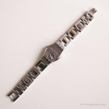 2002 Swatch YSS152 UCCELLO NOTTURNO Watch | Vintage Silver-tone Swatch