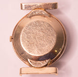 10k oro riempito Hamilton elettrico 505 orologio di movimento per parti e riparazioni - Non funzionante