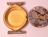 10k oro riempito Hamilton elettrico 505 orologio di movimento per parti e riparazioni - Non funzionante