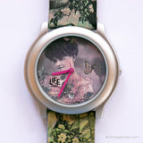 Life de papillon floral vintage par ADEC montre | Dames Citizen Quartz au Japon montre
