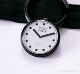 1987 Swatch Pop pwbb001 jet noir montre | Pop noir et blanc Swatch 80