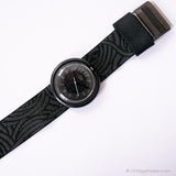 1993 Pop swatch PWM102 MondfinSternis Uhr | Schwarzer Pop swatch 90er Jahre