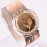 1991 swatch POP PWK168 PUTTI reloj | Vivienne Westwood swatch reloj