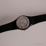 Vintage 1994 Swatch LB136 GARAGE Watch | Black and White Dog Swatch
