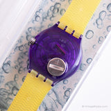 Mint 1994 Swatch SDV101 Farbrad Uhr | 90er Jahre farbenfroh Swatch Scuba