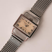 Vintage Michel Herbelin Mechanical reloj | Tono plateado francés reloj