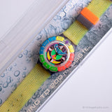 1994 Swatch SDV101 Color Wheel Watch | نعناع Swatch Scuba المربع الأصلي