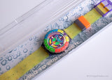 1994 Swatch SDV101 Color Wheel Watch | نعناع Swatch Scuba المربع الأصلي