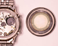 Citizen 6850-G80337 Quartz Alarm Chronograph Watch for Parts & Repair - NOT WORKING
