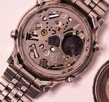 Citizen Alarme de quartz 6850-G80337 Chronograph montre pour les pièces et la réparation - ne fonctionne pas
