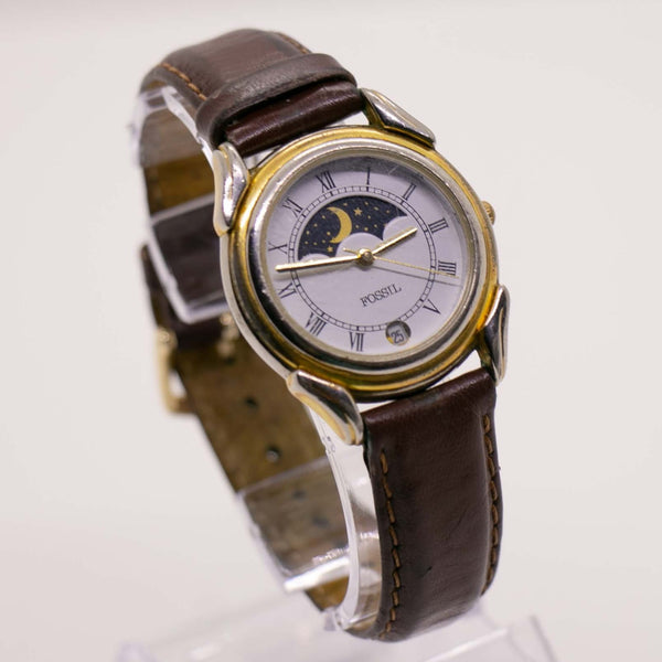 Minimalist Fossil Moon Phase Watch Fossil Men's The Minimalist