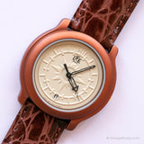 Vida elegante vintage de Adec reloj | Cuarzo de Japón reloj por Citizen