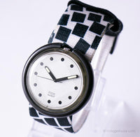 1992 Swatch Pop PWK167 SQUARES Watch | Vintage 90s Pop Swatch Watch