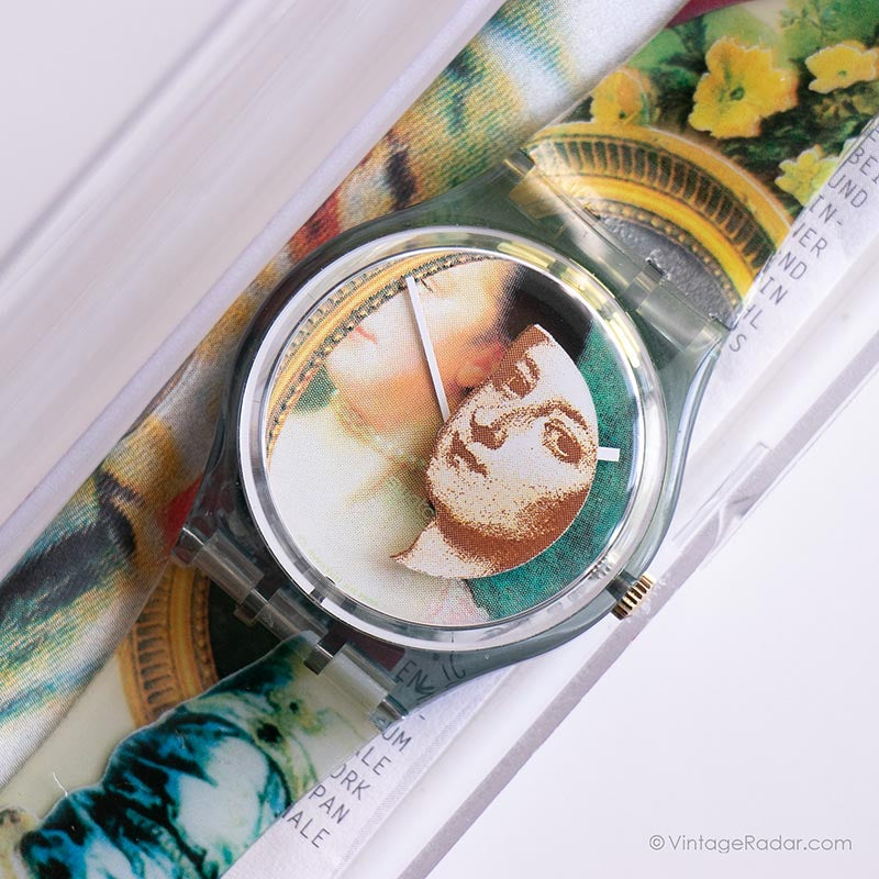 スウォッチ　The Lady & The Mirror　Swatch VTG 1997 Swatch Watch The Lady & The Mirror GN170 Designed