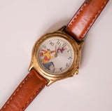 Vintage Winnie the Pooh & Friends Watch | Tiny Gold-tone Disney Watch