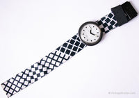 1992 Swatch Pop PWK167 SQUARES Watch | Vintage 90s Pop Swatch Watch