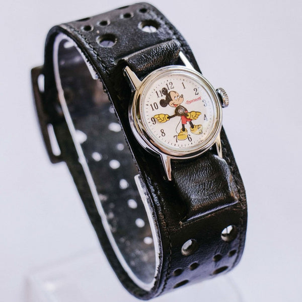 1971 Ingersoll Mickey Mouse Mechanical Watch | 70s Walt Disney Watch