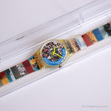 1992 Swatch GZ126 la gente reloj | Swatch Caja original especial