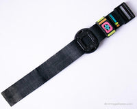 1988 Swatch Feux rouges pop bb108 pop montre | Pop ultra rare des années 80 Swatch