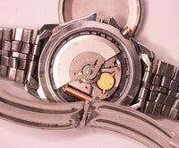 Seiko Cinético 5m23 indicador de 72 horas reloj Para piezas y reparación, no funciona