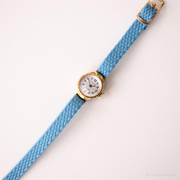 ancienne montre mécanique Aurore Luxe Incabloc Pour femme en plaque or ancienne montre mécanique Aurore Luxe Incabloc Pour femme en plaque or