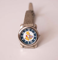Seltener Vintage Silber-Ton Winnie the Pooh Uhr | Disney Uhr für Frauen