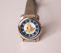Seltener Vintage Silber-Ton Winnie the Pooh Uhr | Disney Uhr für Frauen