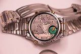 Seiko 7A34-7000 Quartz Chronograph montre pour les pièces et la réparation - ne fonctionne pas