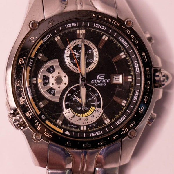 Casio Edifice EF-543 Chronograph Japan Watch for Parts Repair