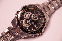 Casio Édifice EF-543 Chronograph Mouvement du Japon montre pour les pièces et la réparation - ne fonctionne pas