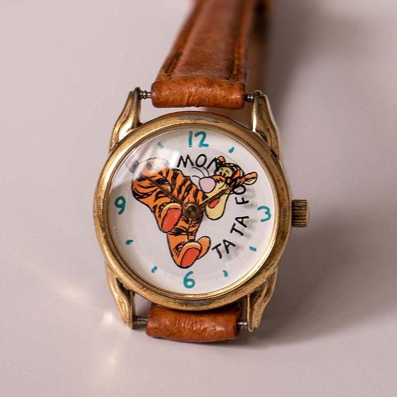 Preowned Disney Tigger Women’s Watch | Stainless Steel | Winnie the Pooh Collect 90s Timex Tigger Winnie the Pooh Disney Watch for Adults  main image 4