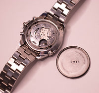 Casio Edificio EF-543 Chronograph Movimiento japonés reloj Para piezas y reparación, no funciona