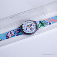 1992 Swatch Tuba GV104 reloj | Condición de menta Swatch Caballero
