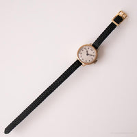 Vintage 1960s Mechanical Dress Watch | Elegant Gold-tone Watch for Her