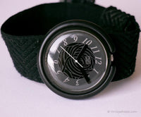 1992 Pop Swatch PWM102 Mondfinnissternis montre | Pop classique noir Swatch