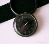 1992 Pop Swatch PWM102 MondfinSternis Uhr | Black Classic Pop Swatch
