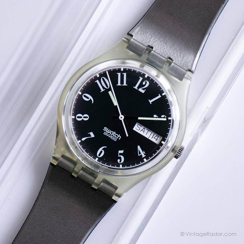 Mint Condition 1992 Swatch GK704 JEFFERSON Watch | 90s Mint Condition 1992 Swatch GK704 JEFFERSON Watch | 90s