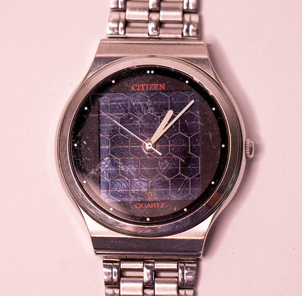 Panal Citizen 4111 solar reloj Para piezas y reparación, no funciona