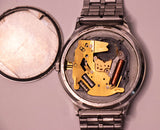 Rayon de miel Citizen 4111 solaire montre pour les pièces et la réparation - ne fonctionne pas