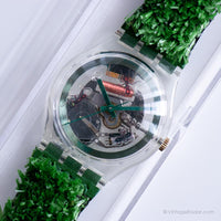 Menta 1997 Swatch Césped de jardín skz103 reloj | Swatch Especiales de colección