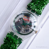 Mint 1997 Swatch SKZ103 GARDEN TURF Watch | Swatch Collector Specials