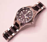 Justina 20 Bar Swiss Made Diver Quartz Watch for Parts & Repair - لا تعمل