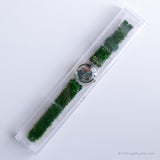 Mint 1997 Swatch Turf de jardin skz103 montre | Swatch Spéciaux collectionneurs