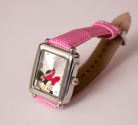 Minnie Mouse Rectangular reloj para mujeres | Vintage de los 90 Disney reloj