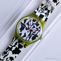 Mint 1991 Swatch GZ117 Flaeck Watch | anni 90 Swatch Specials Watch