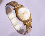 Laco Elektrischer Jahrgang Uhr | Vergoldet Laco Deutsche Armbanduhr