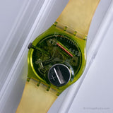 Mint 1991 Swatch GZ117 Flaeck Uhr | 90er Jahre Swatch Specials Uhr
