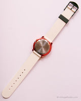 Vintage Red and Black ADEC watch | Japan Quartz Watch by Citizen