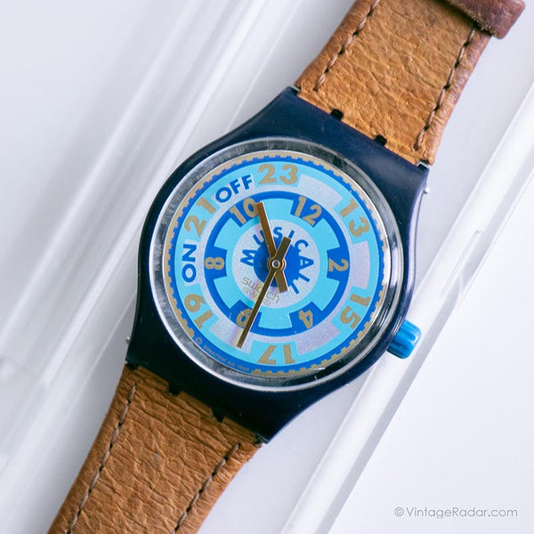 1994 Swatch Variación SLN100 SLN101 reloj | Antiguo Swatch Musical